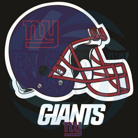 Logo New York Giants Helmet Svg Sport Svg Helmet Svg