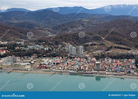 Sochi Cityscape Stock Image Image Of Pier Region Architecture 46450357