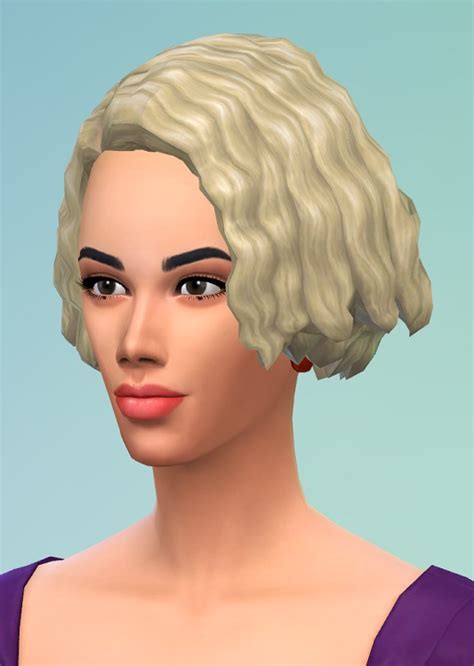 Birkschessimsblog Curls With More Forehead • Sims 4 Downloads