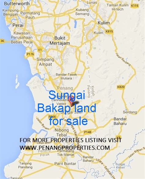 Agriculture land for sale in Sungai Bakap Seberang Perai Selatan