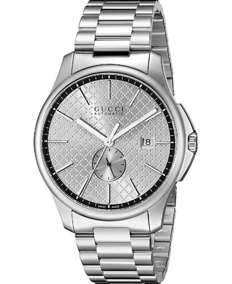Gucci Ya126312 G Timeless Mens Automatic Stainless Steel 40mm