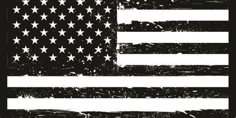 America Flag Clipart Black And White Clipground
