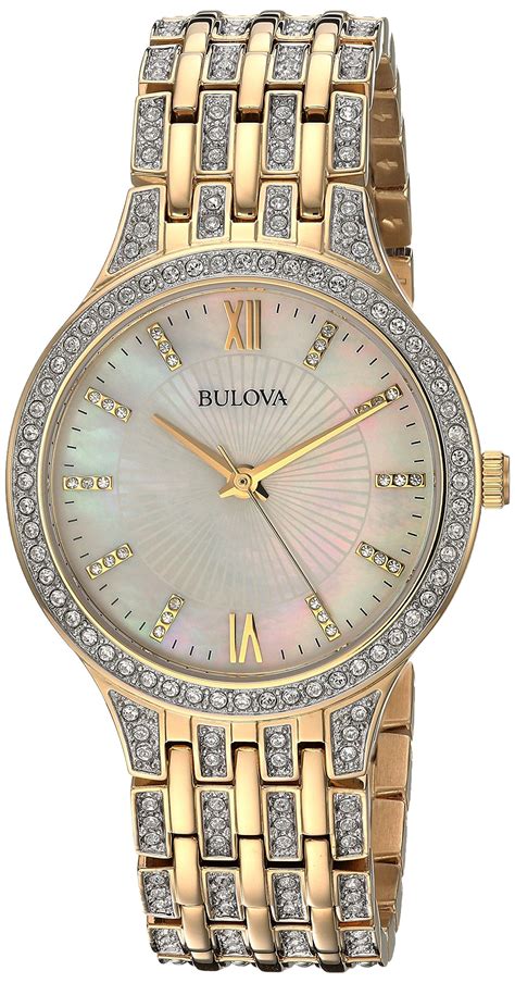 Bulova Crystal Two Tone Ladies Watch Jacob Time