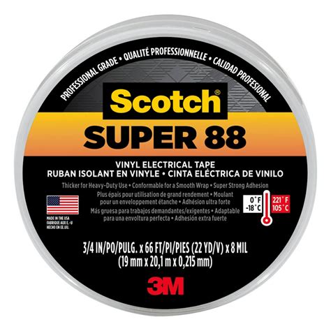 Scotch Super 88 Vinyl Electrical Tape The Home Depot Canada