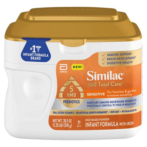Save On Similac 360 Total Care Sensitive Infant Formula Powder Order