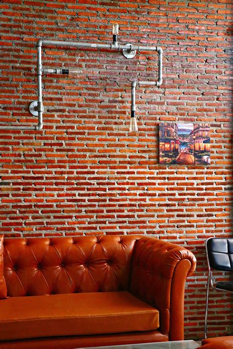 Red Brick Wallpaper Living Room Ideas Siatkowkatosportmilosci