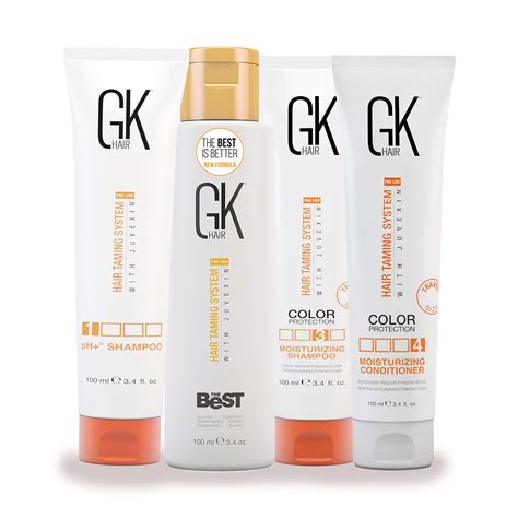 buy gk hair global keratin the best kit 3 4 fl oz 100ml smoothing keratin hair treatment