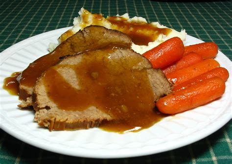 Pork roast is delicious and affordable. Easy Delicious Slow Cooker Roast Beef • Recipes Club Flyers