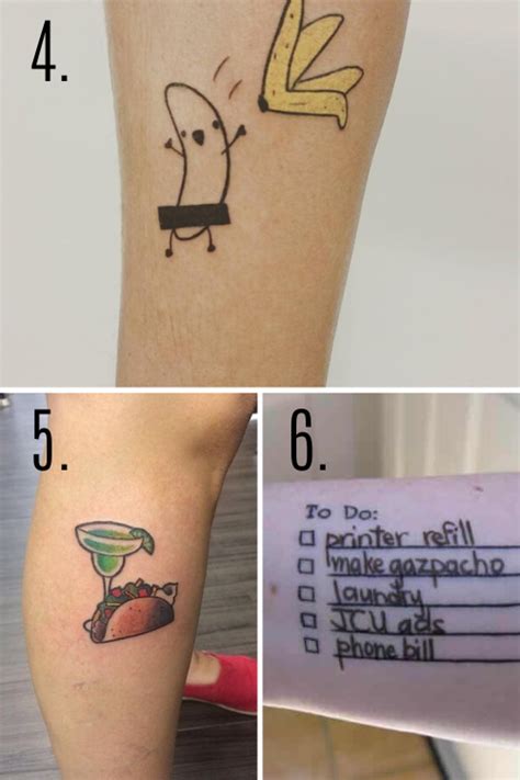 43 Funny Tattoo Ideas Tattooglee Funny Tattoos Funny Small Tattoos Clever Tattoos