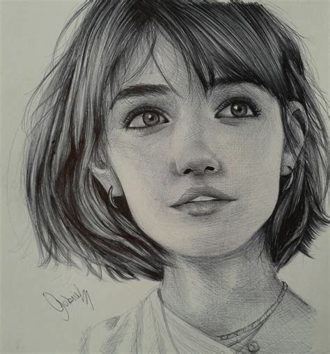 Realistic Drawings Of Peoples Faces