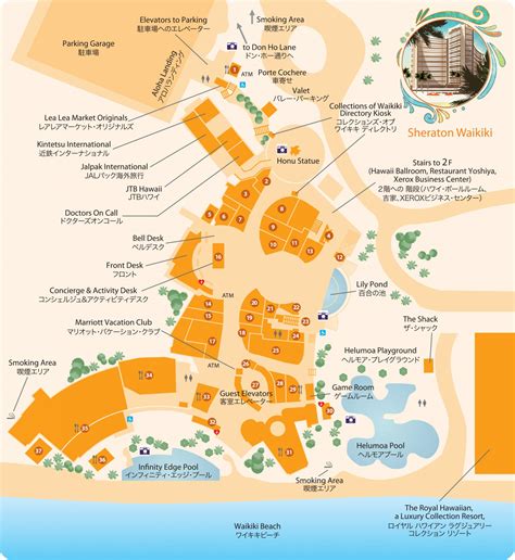 Map Of Waikiki Hotels