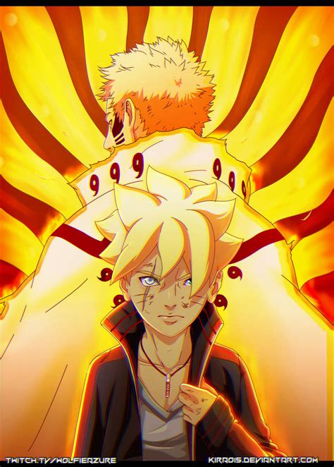 Boruto Father And Son By Kira015 On Deviantart