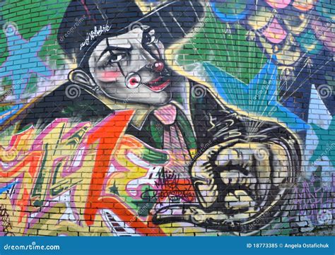 Graffiti Gangster Pistol Editorial Photo 48817613