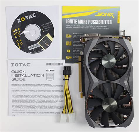 Zotac Geforce Gtx 1080 Mini 8 Gb Review Packaging And Contents