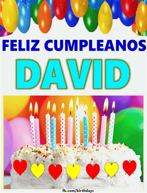Cumple David Happy Birthday New Images Cute Happy Birthday Wishes