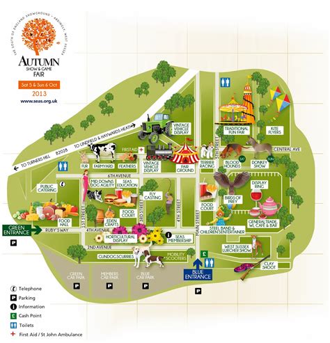 Kelvin Hughes Design And Art Direction Showground Map Design