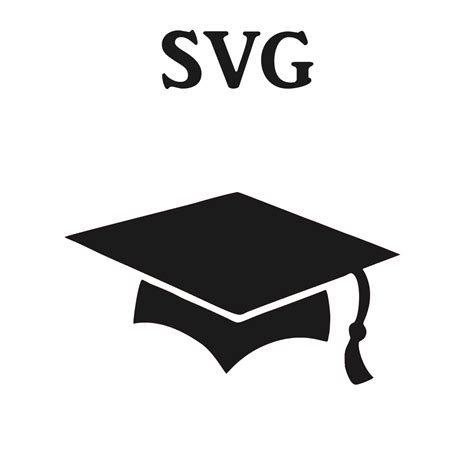 Grad Cap Svg File Svg Files For Cricut Svg Files For Etsy Australia