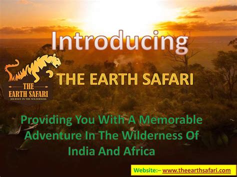 Calaméo Overview Of The Earth Safari Book Your Kenya Tanzania