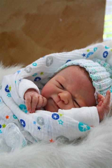 Tsd Reborn Baby Boy Newborn By Elisa Marx Hand Rooted Slumberland