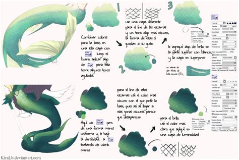How To Draw Scales Mermaid Step By Step Tutorial By