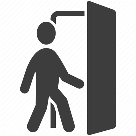 Door Exit Go Out Icon Download On Iconfinder