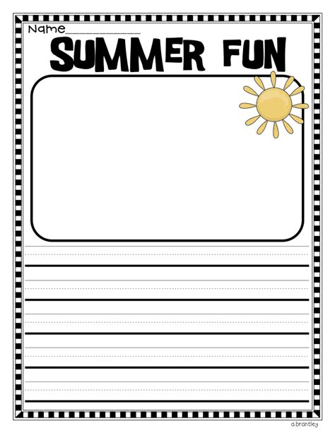 .picture composition work, picture composition grade 5 pdf, the role of pictures in teaching english composition, english activity book class 3 4, work, funny faces, get ready for fifth grade. Summer Fun Writing Paper.pdf | First grade writing, First ...