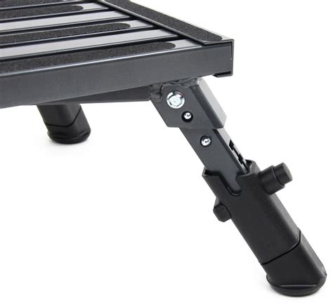 Adjustable Height Folding Platform Step Aluminum 19 Long X 14