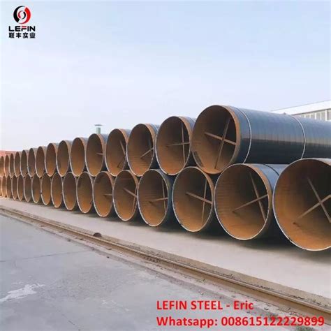 Api 5l Psl1 Psl2 X56 X60 Ssaw Ms Spiral Steel Pipe 24 Inch Mild Welded