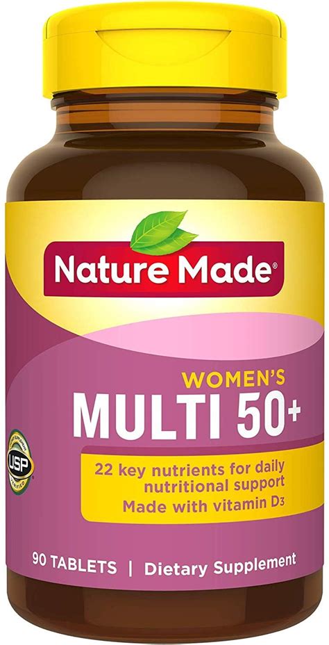 Nature Made Multi For Her 50 Vitaminmineral Tablets 90 Ea
