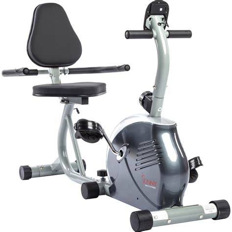 These levels are extremely helpful in achieving one's fitness goals. Sunny Health And Fitness Magnetic Recumbent Bike With Lcd Meter | Cardio Equipment | Sports ...