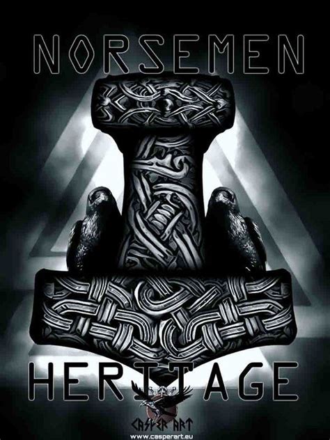 Vikings Heritage Norse Pagan Vikings Viking Art