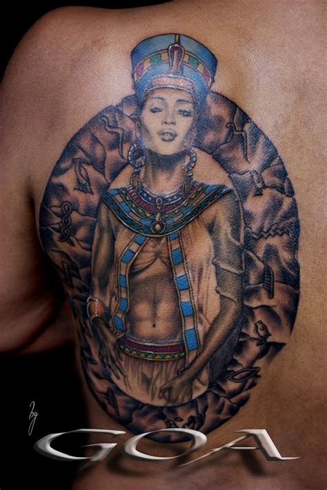 A good artist will also recognize that it is a very meaningful tattoo to you and will take extra care to make an accurate queen nefertiti tattoo design that you will be happy with the day you get it and years later. Nefertiti Tattoo (reference Naomi...) | Nefertiti tattoo ...