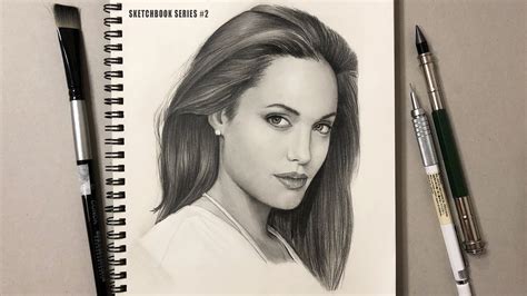 Update More Than 68 Angelina Jolie Sketch Best Ineteachers