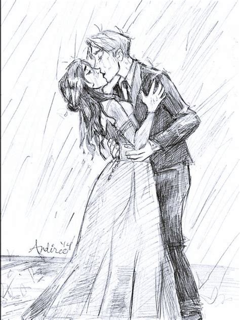 40 Romantic Couple Hugging Drawings And Sketches Buzz16 The
