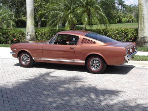 Emberglo Orange 1966 Ford Mustang Gt Fastback