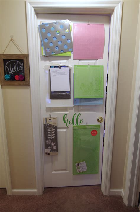 To that end, lots of crafters are turning to clear plastic or glass containers, wall hooks and wire shelving solutions that corral supplies. Craft Room Tour - Create and Babble