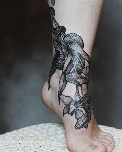 Snake Tattoos Bein Tätowierungen Bein ärmel Tattoo Und Japanische