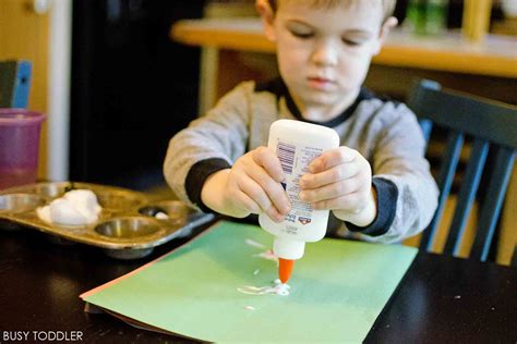 Glue Playtime Activity Busy Toddler