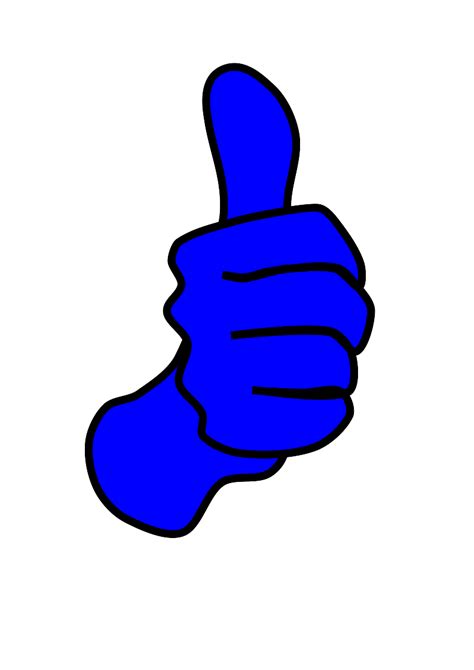 Blue Thumbs Up Svg Clip Arts Download Download Clip Art Png Icon Arts