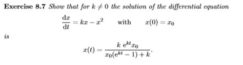 Ordinary Differential Equations Phase Portrait Vs Explicit Solution