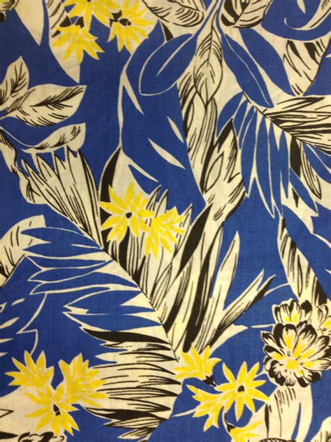 Choose from thousands of designs or create your own today! Lovely Vintage Tropical Print Fabric 3 5/8 Yards