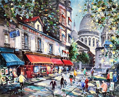 Montmartre Place Du Tertre