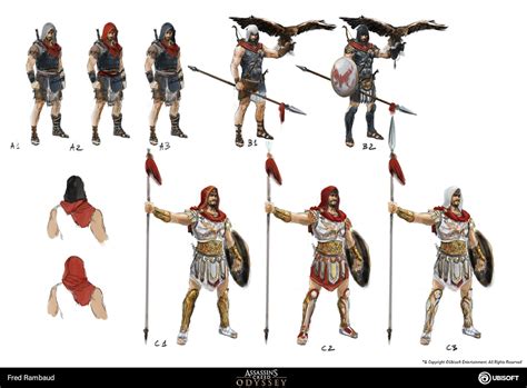 Artstation Alexios Assassin S Creed Odyssey Concept Art Fred Rambaud Assassin’s Creed