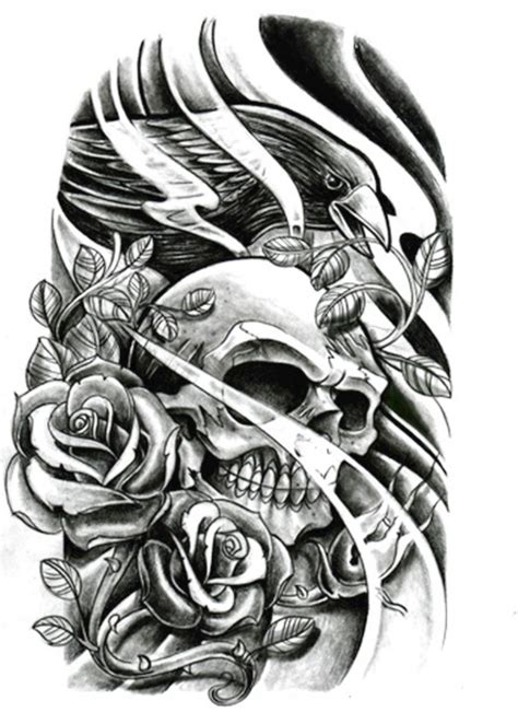 Evil Skull Tattoo Designs