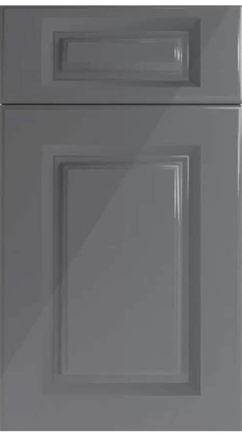 Buxted High Gloss Anthracite Kitchen Doors Made To Measure From £416