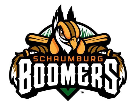 Its The Schaumburg Boomers Sports Logo Design Minor League