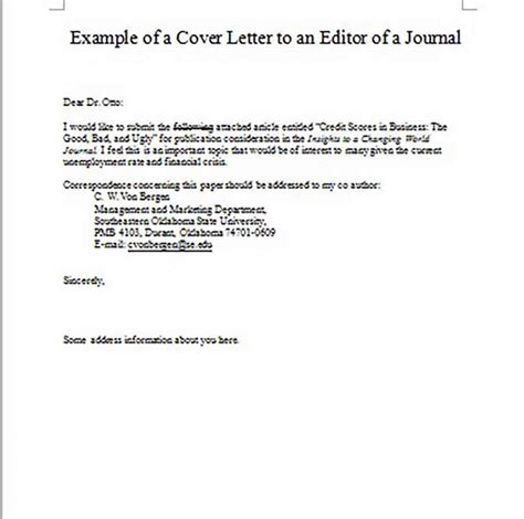 Basic Cover Letter And What To Write To Make It