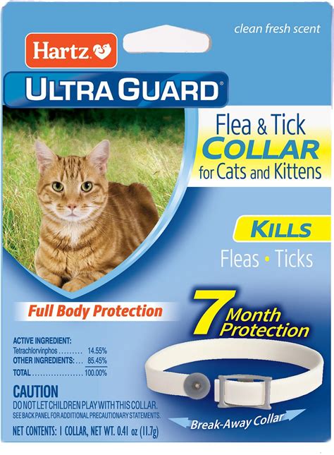 Hartz Ultraguard Flea And Tick Collar For Cats 1 Collar 7 Months