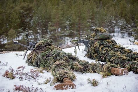 Exercise Trident Juncture 2018 A Sniper And His Spotter Of Flickr