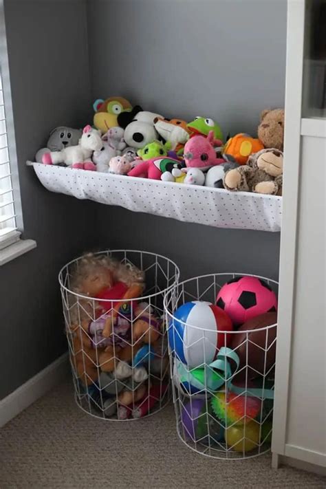 40 Ultimate Stuffed Animal Storage Ideas For Comfy Playroom Kids Room